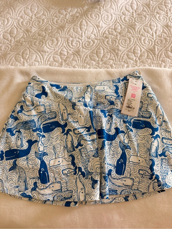 Lilly Pulitzer Pants - NWT Lilly Pulitzer Blue & White Whale Print Skort